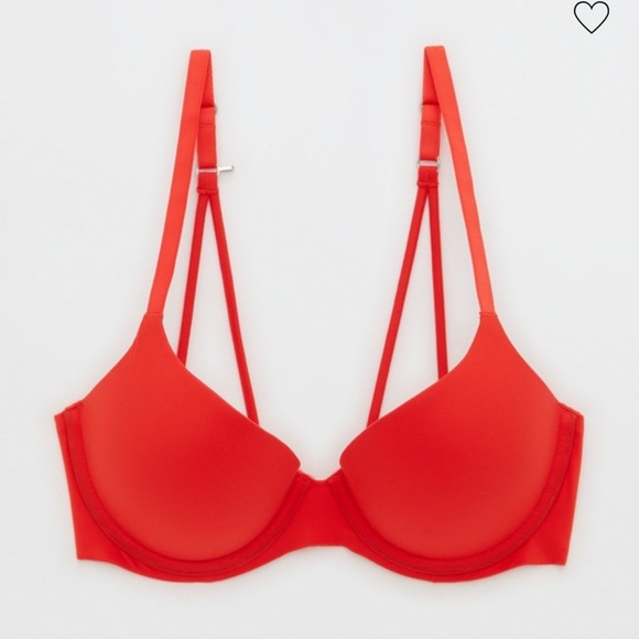 ❤️AERIE REAL SUNNIE DEMI PUSH UP STRAPPY BRA - Picture 2 of 8